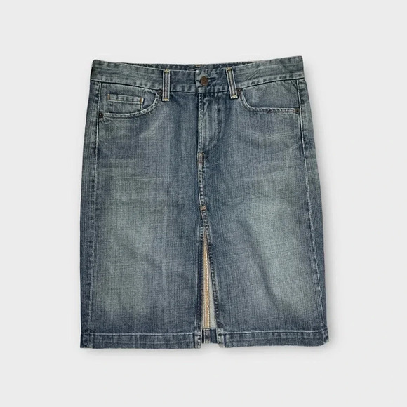 Citizens of Humanity Sophia #300 Knee Length Denim Skirt - Picture 3 of 10